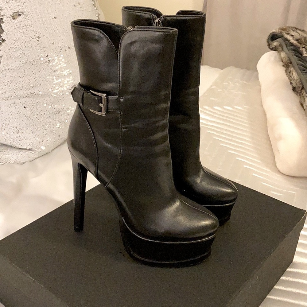 Ankle Black Boots